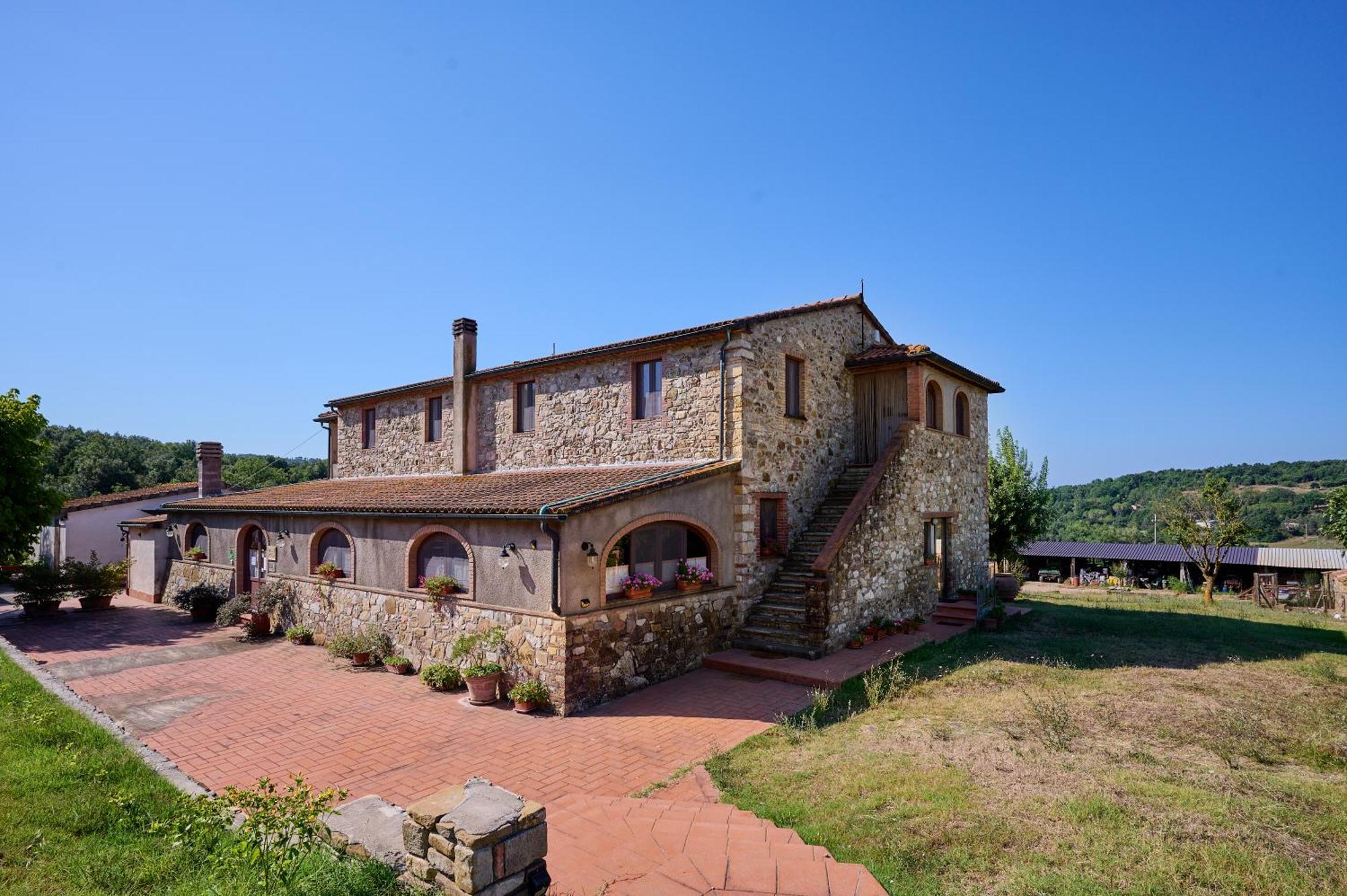 Agriturismo Tenuta Sant'Agnese モンテヴェルディ・マリッティモ エクステリア 写真