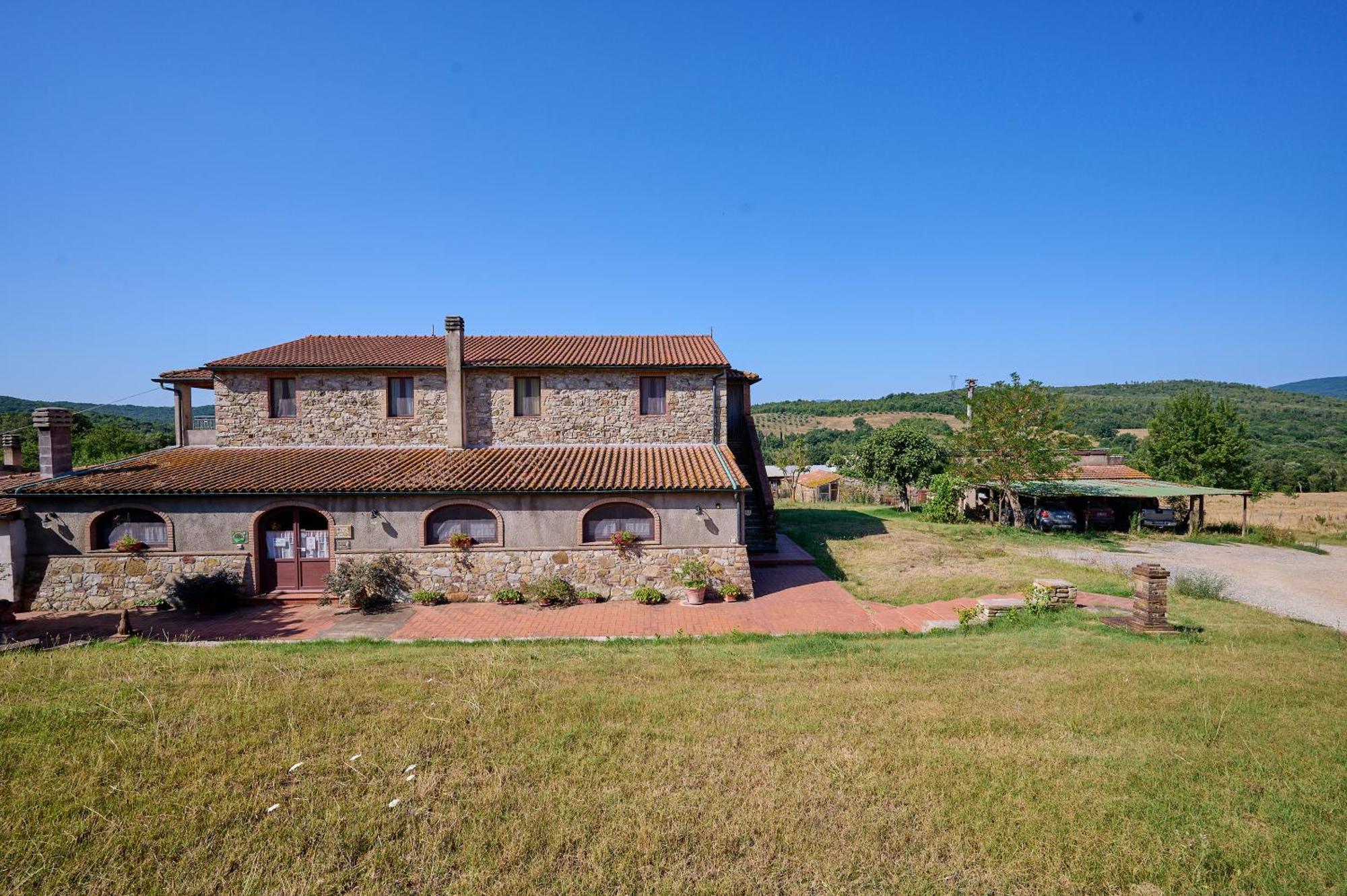 Agriturismo Tenuta Sant'Agnese モンテヴェルディ・マリッティモ エクステリア 写真